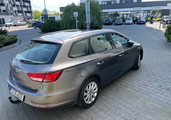 Seat Leon cena 34900 przebieg: 180000, rok produkcji 2014 z Człuchów małe 704